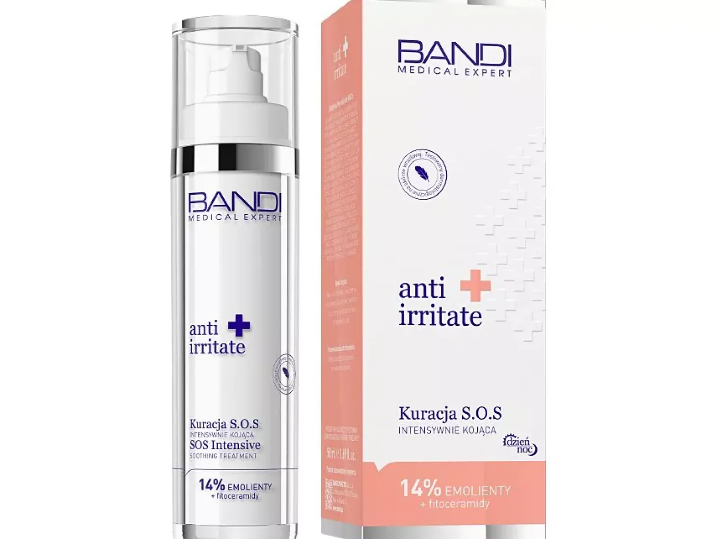 Bandi - Medical Expert - Anti Irritate - SOS Intensive Soothing Treatment - Kuracja S.O.S. Intensywnie Kojąca - 50ml