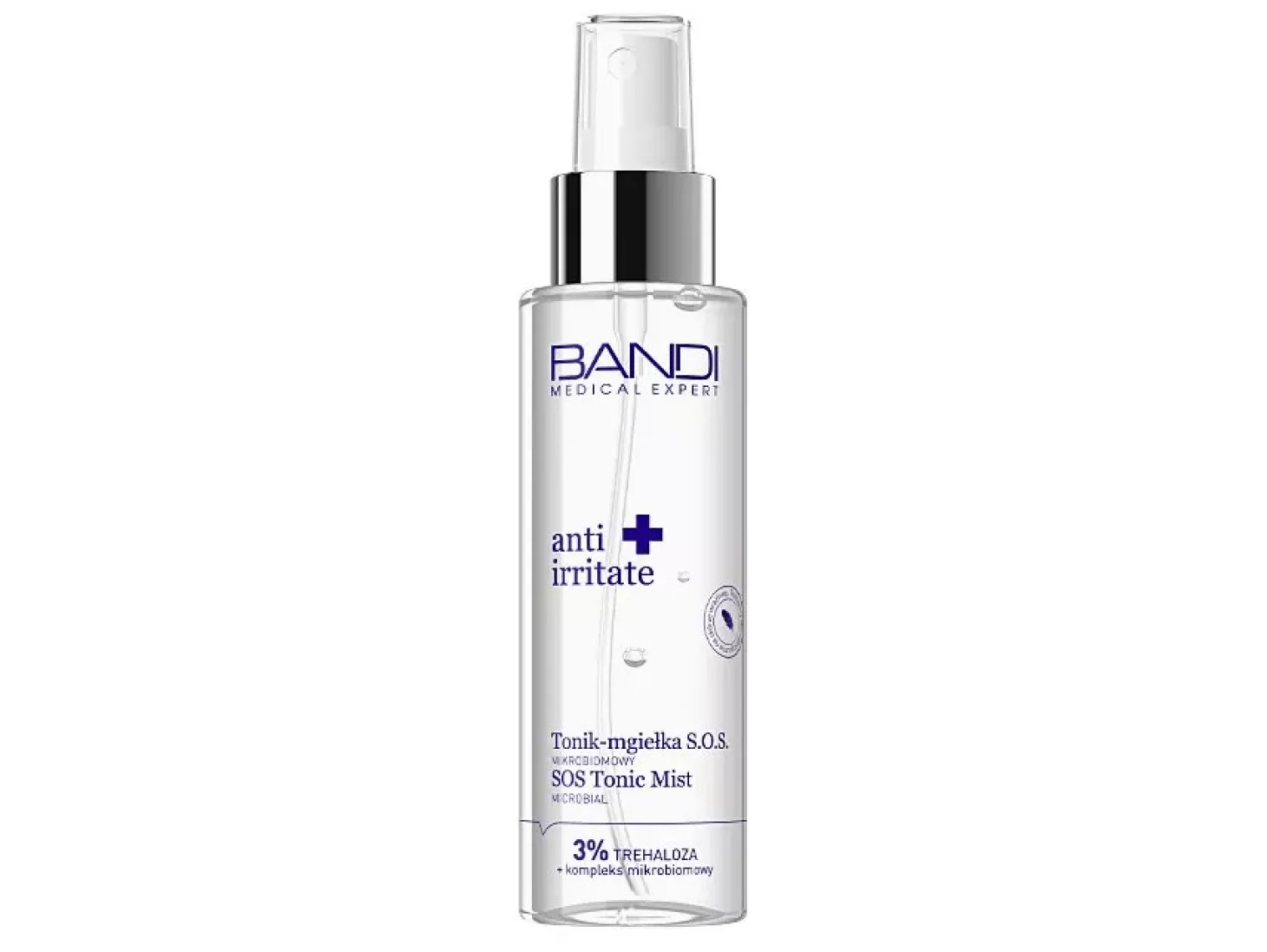 Bandi - Medical Expert - Anti Irritate - SOS Tonic Mist Microbial - Tonik-Mgiełka S.O.S. Mikrobiomowy - 100ml