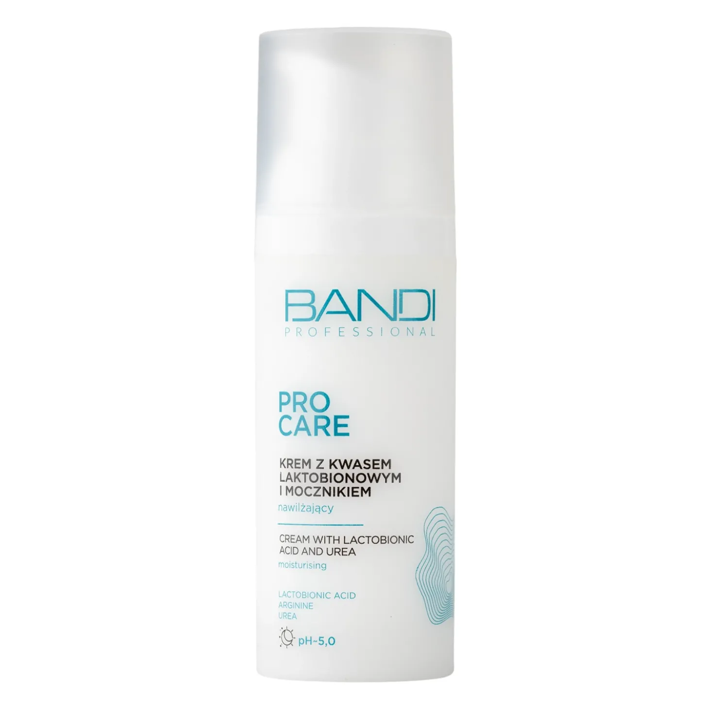 Bandi - Pro Care - Krem z Kwasem Laktobionowym i Mocznikiem Nawilżający - 50ml