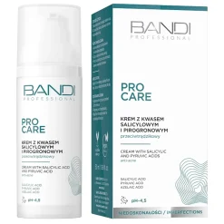 Bandi - Pro Care - Krem z Kwasem Salicylowym i Pirogronowym Przeciwtrądzikowy - 50ml