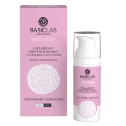 BasicLab - Complementis - Ceramidowy Krem Regenerujący o Bogatej Konsystencji z Betainą i Mocznikiem - 50ml