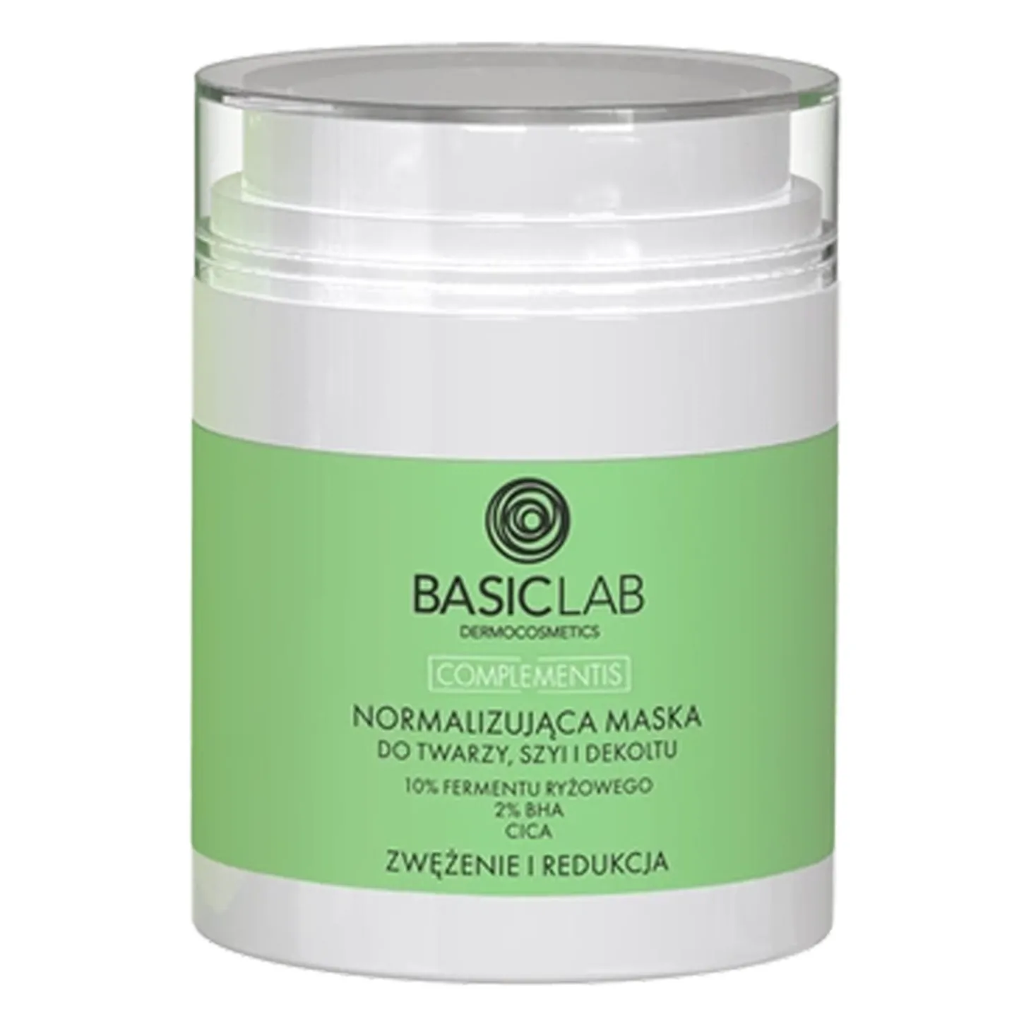 BasicLab - Complementis - Normalizująca Maska do Twarzy, Szyi i Dekoltu - 50ml