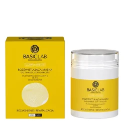 BasicLab - Complementis - Rozświetlająca Maska do Twarzy, Szyi i Dekoltu - 50ml