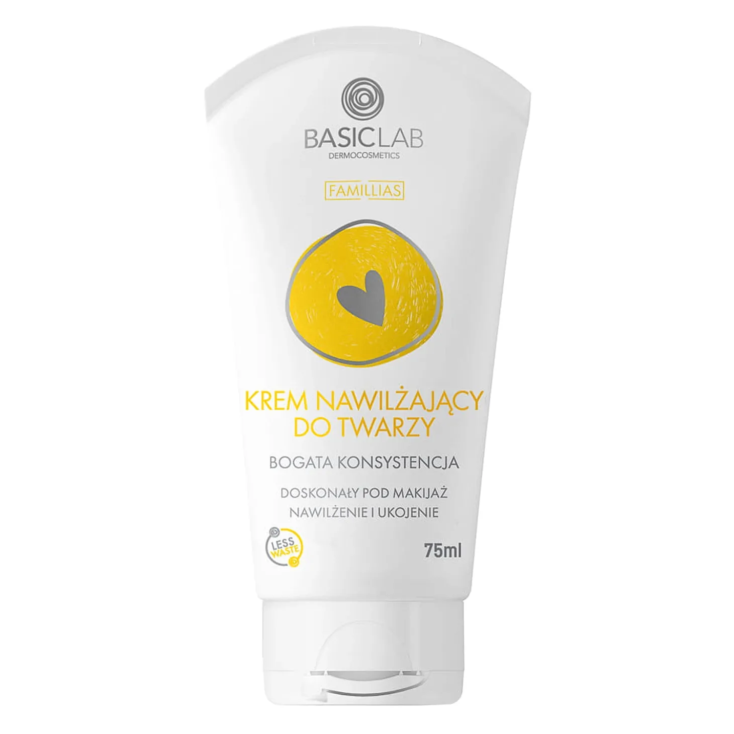 BasicLab - Famillias - Nawilżający Krem do Twarzy Bogata Konsystencja - 75ml