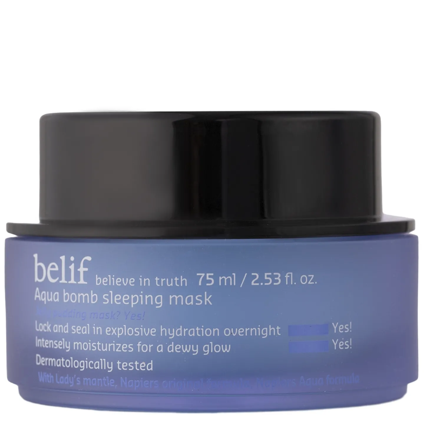 Belif - Aqua Bomb Sleeping Mask - Nawilżająca Maska na Noc - 75ml
