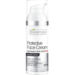 Bielenda Professional - Face Program - Protective Face Cream SPF50 - Krem Ochronny do Twarzy - 50ml