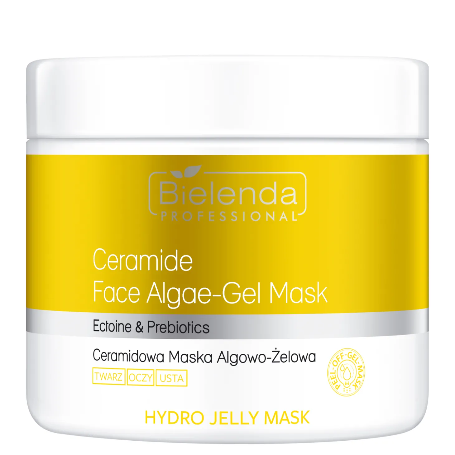 Bielenda Professional - Hydro Jelly Mask - Ceramidowa Maska Algowo–Źelowa -190g