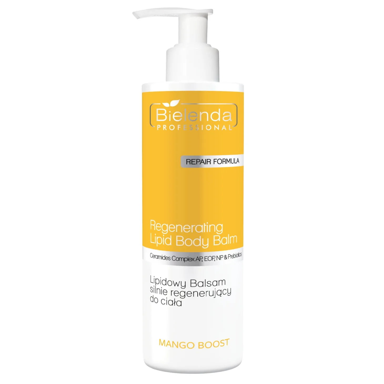 Bielenda Professional - Mango Boost - Lipidowy Balsam Silnie Regenerujący do Ciała - 500ml