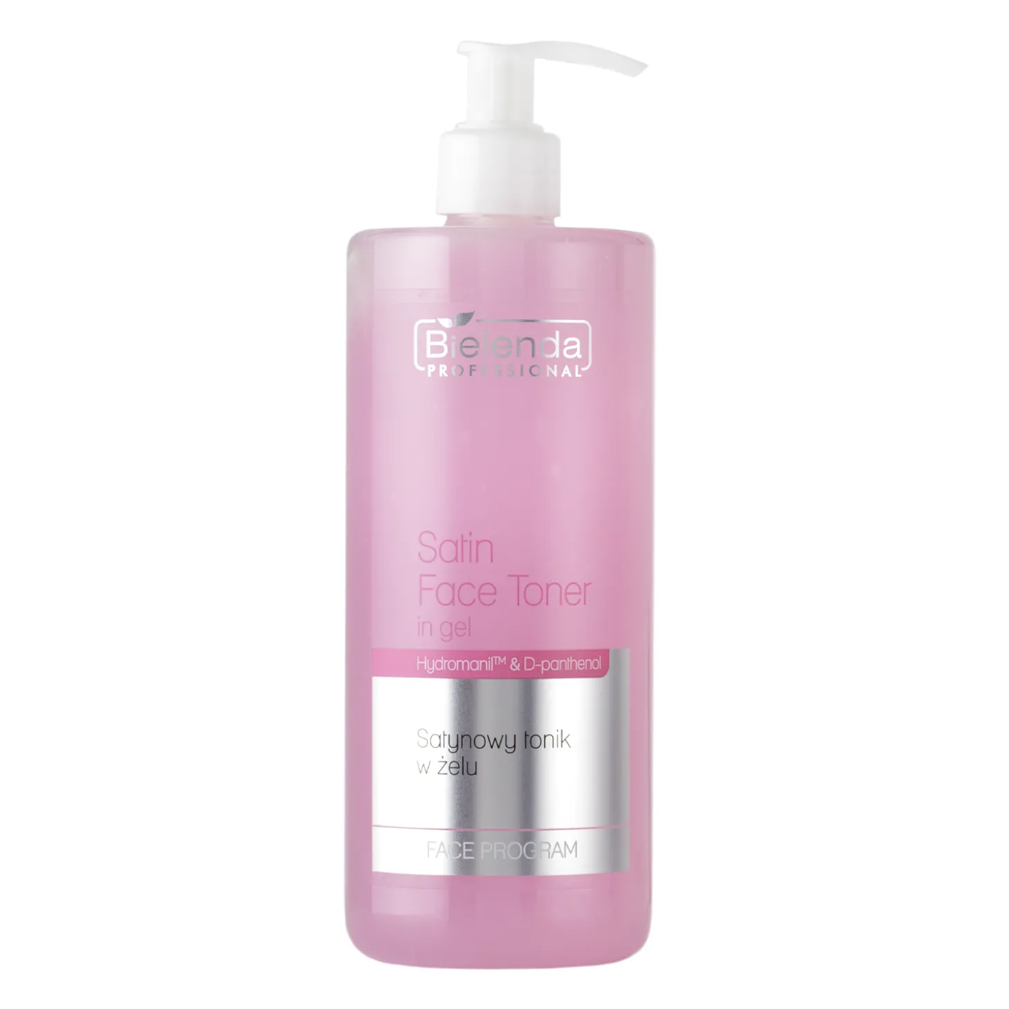 Bielenda Professional - Satin Face Tonic in Gel - Satynowy Tonik w Żelu - 500ml