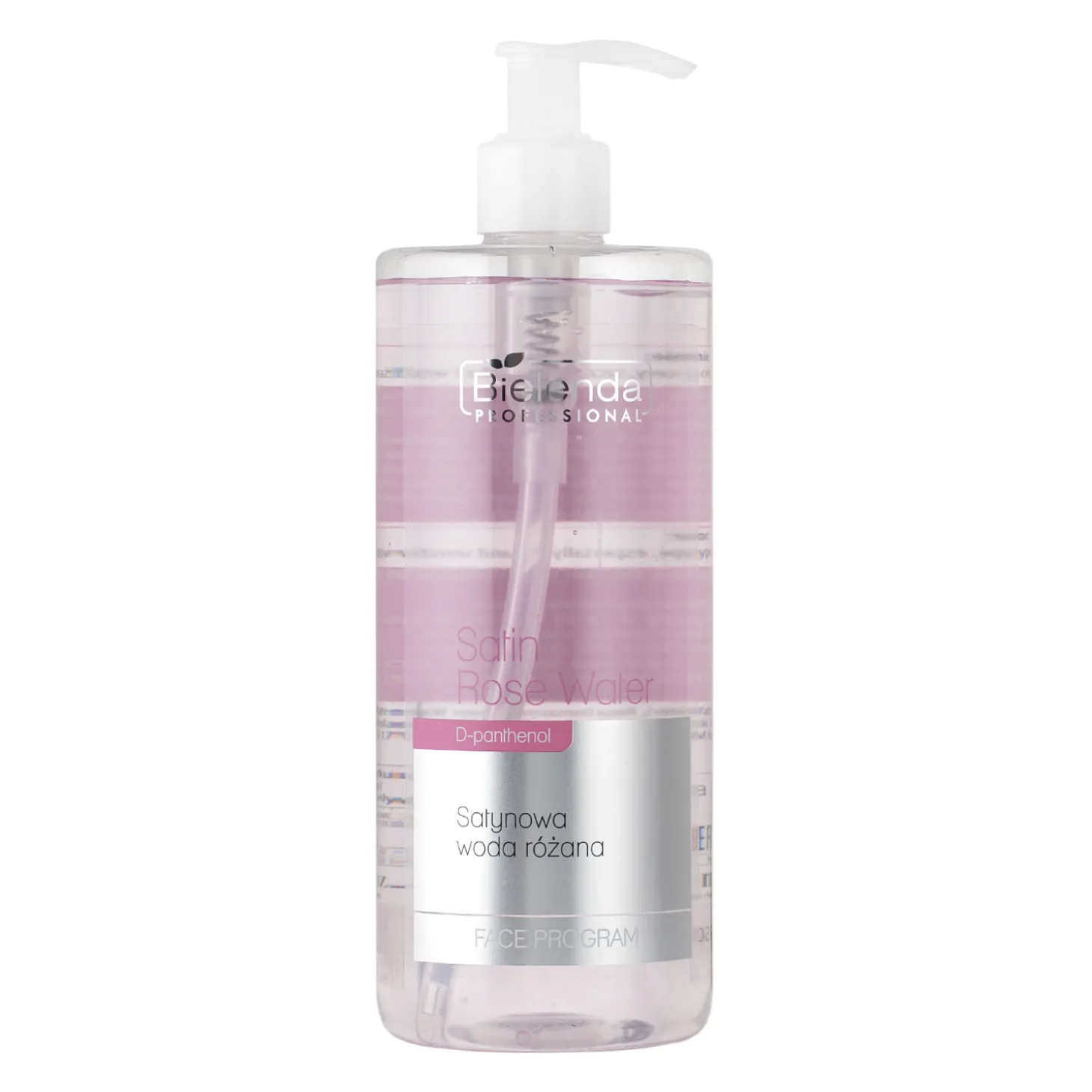 Bielenda Professional - Satin Rose Water - Satynowa Woda Różana - 500ml
