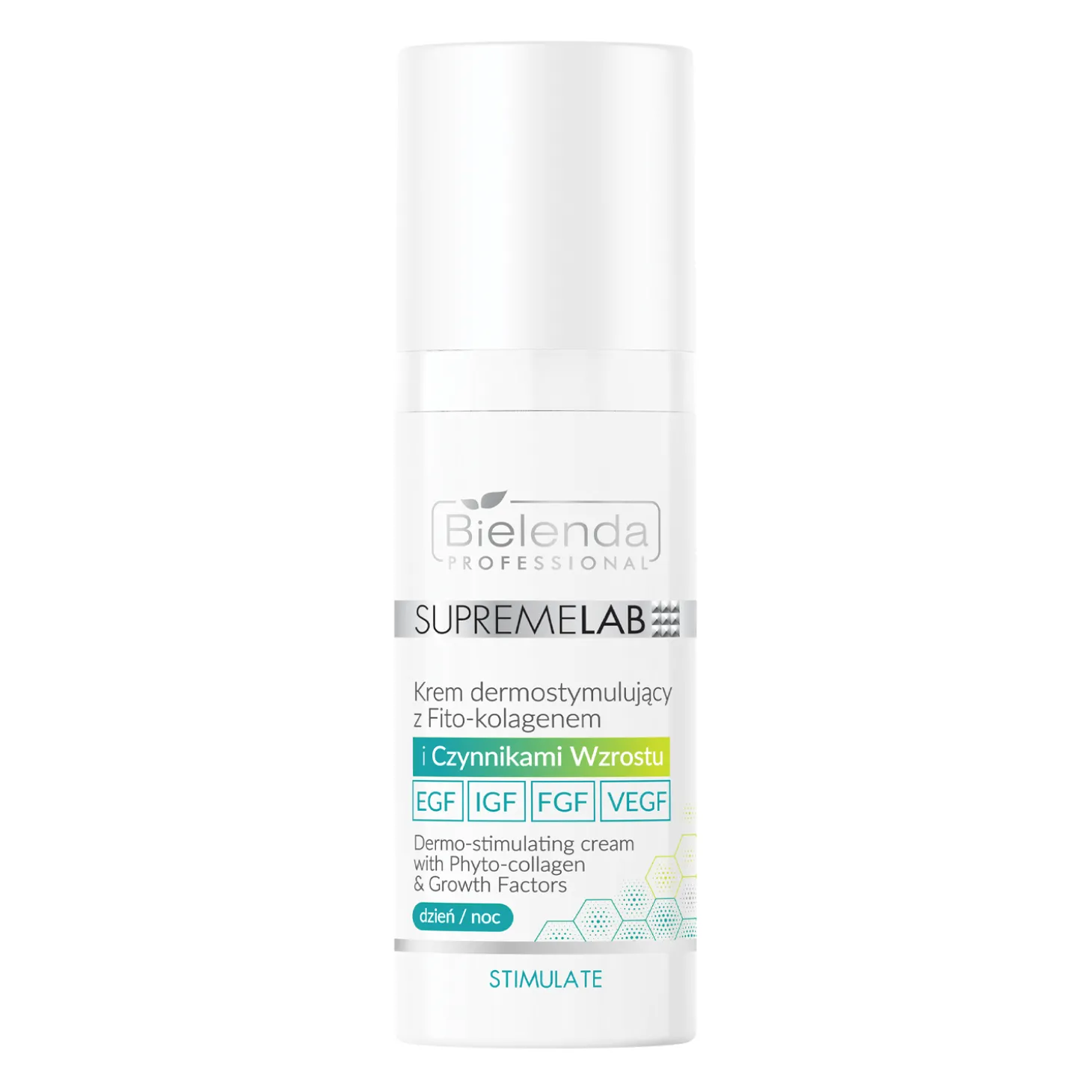 Bielenda Professional - Supremelab - Krem Dermostymulujący z Fito-Kolagenem i Czynnikami Wzrostu - 50ml
