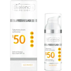 Bielenda Professional - Supremelab - Sun Protect - Sun Protective Face Cream SPF50 - Satynowy Krem Ochronny - 50ml