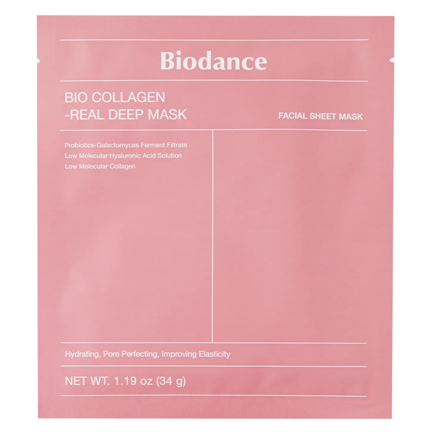 Biodance - Bio-Collagen Real Deep Mask Set - Zestaw Ujędrniających Masek Kolagenowych do Twarzy - 4szt/34g