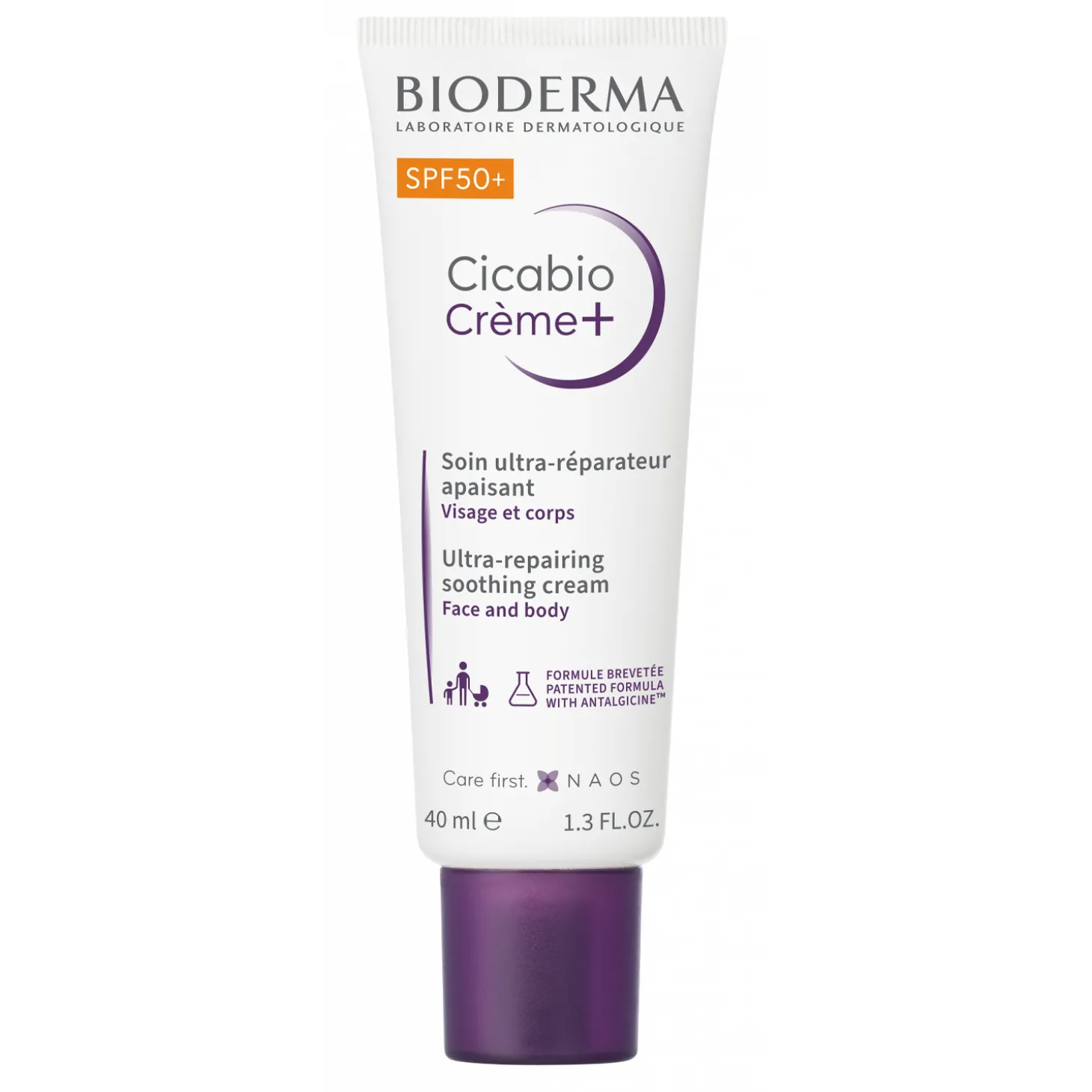 Bioderma - Cicabio Crème+ SPF50+ - Krem Naprawczy Zapobiegający Przebarwieniom - 40ml