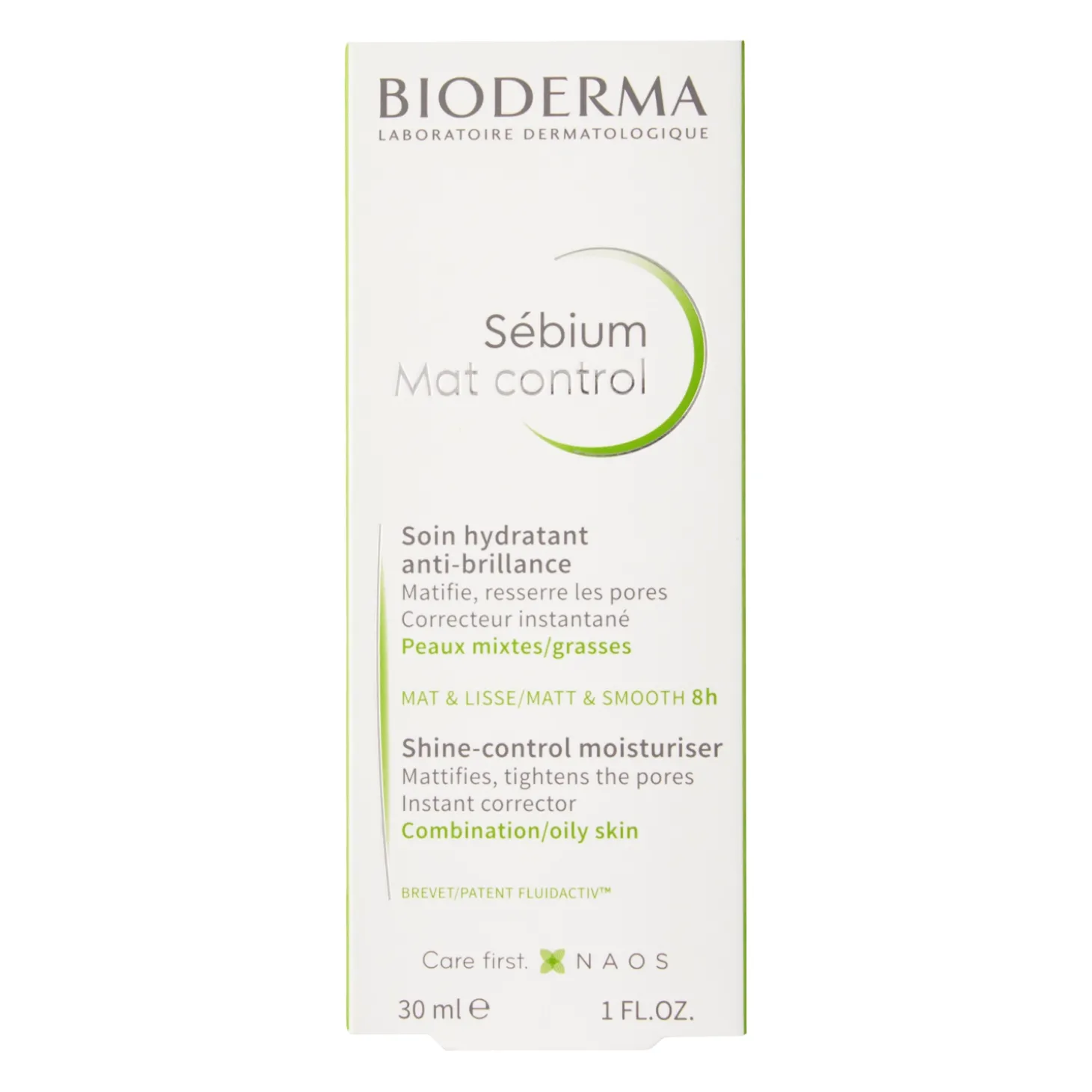 Bioderma - Sebium Mat Control - Matujący Krem Nawilżający do Skóry Mieszanej i Tłustej - 30ml