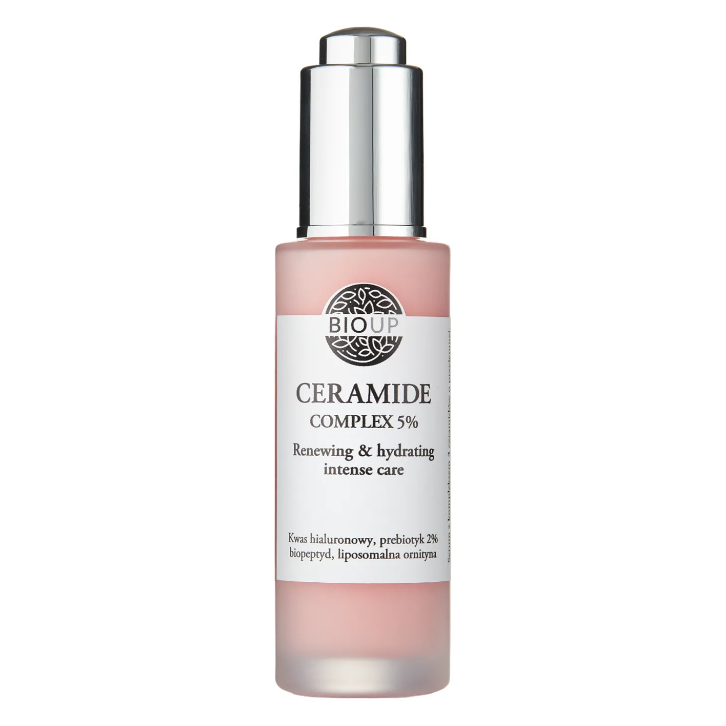 Bioup - CERAMIDE - Complex 5% - Renewing & Hydrating Care - Serum z Ceramidami, Prebiotykami i Kwasem Hialuronowym - 30ml