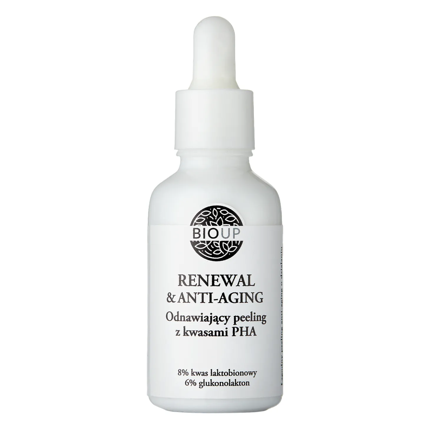Bioup - RENEWAL & ANTI-AGING - Odnawiający Peeling z Kwasami PHA - 30ml