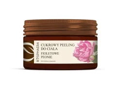 Bosphaera - Cukrowy Peeling do Ciała Fioletowe Peonie, Poprawiający Krążenie Skóry - 200g