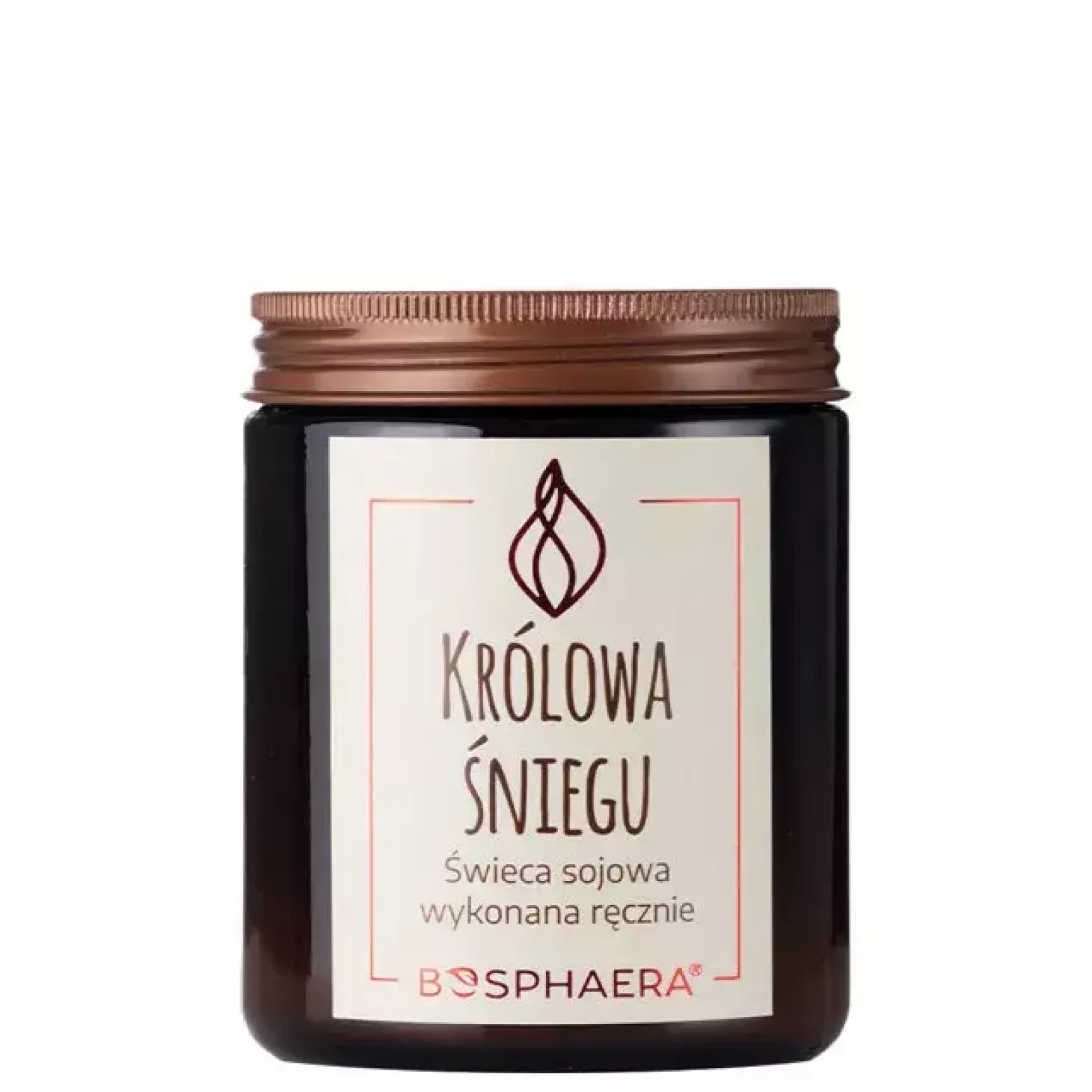 Bosphaera - Świeca Sojowa - Królowa Śniegu - 190g