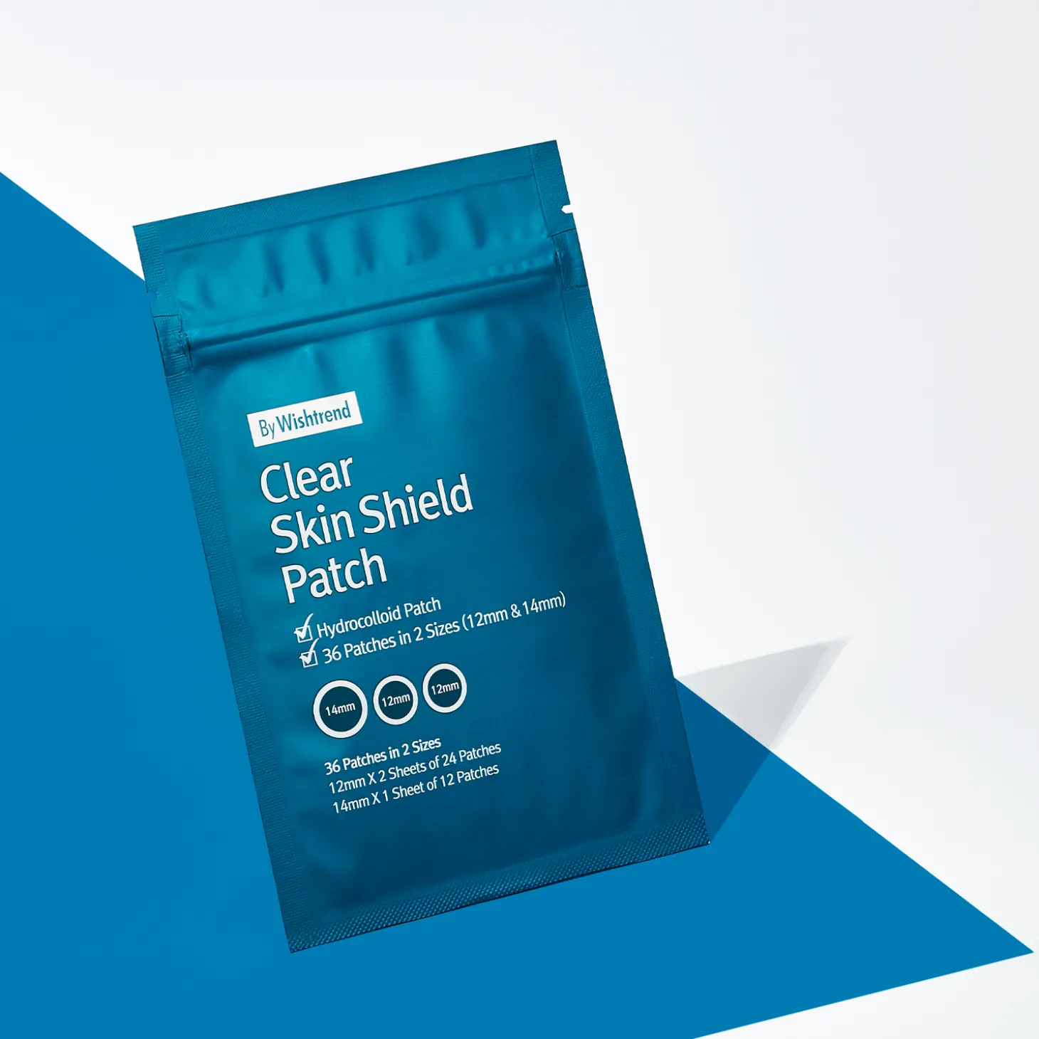 By Wishtrend - Clear Skin Shield Patch - Hydrokoloidowe Plasterki na Niedoskonałości - 39szt.