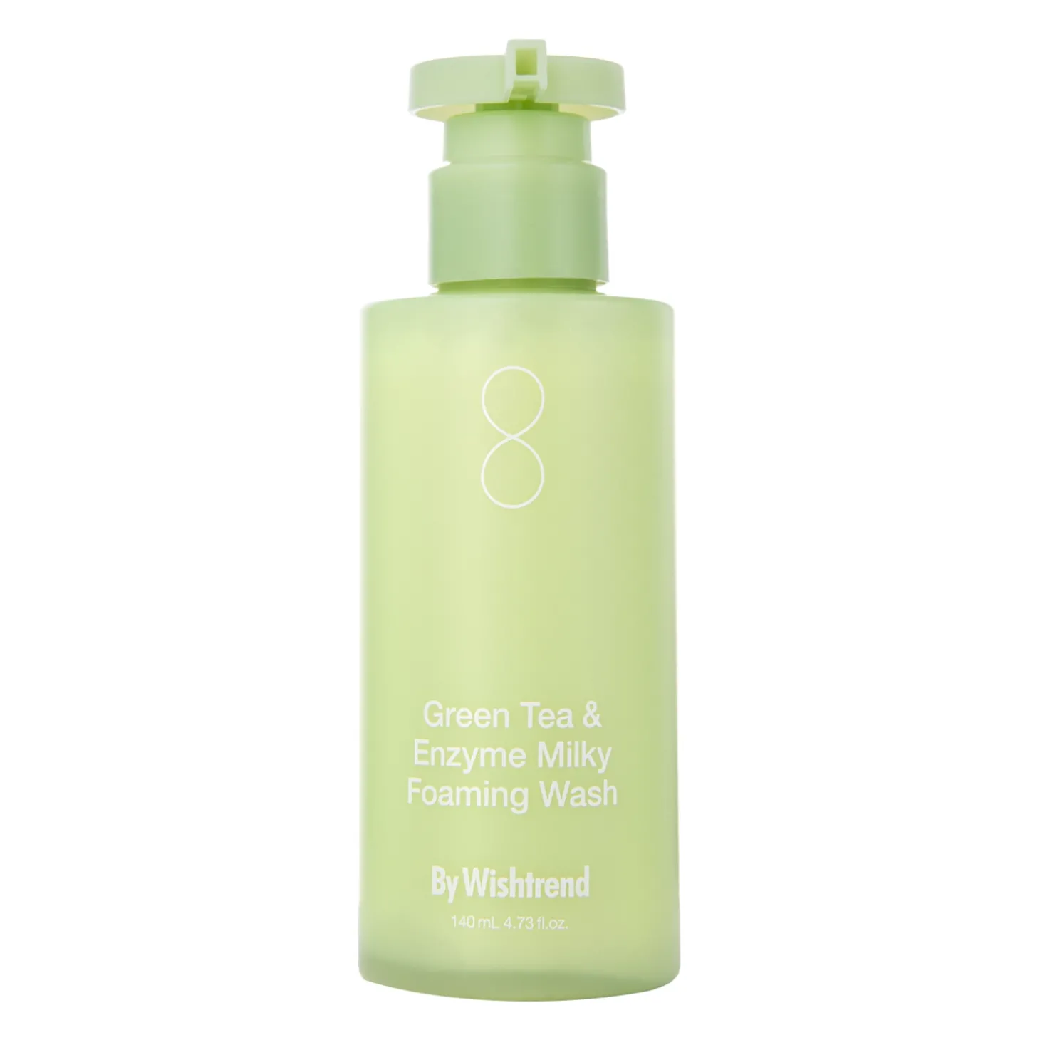 By Wishtrend - Green Tea & Enzyme Milky Foaming Wash - Pianka do Mycia Twarzy - 140ml
