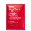 By Wishtrend - Natural Vitamin C21 5% Enhancing Sheet Mask - Maska w Płachcie z Witaminą C - 1szt/23ml