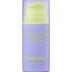 By Wishtrend - Vitamin A-mazing Bakuchiol Night Cream - Krem do Twarzy na Noc z Witaminą A i Bakuchiolem - 30ml