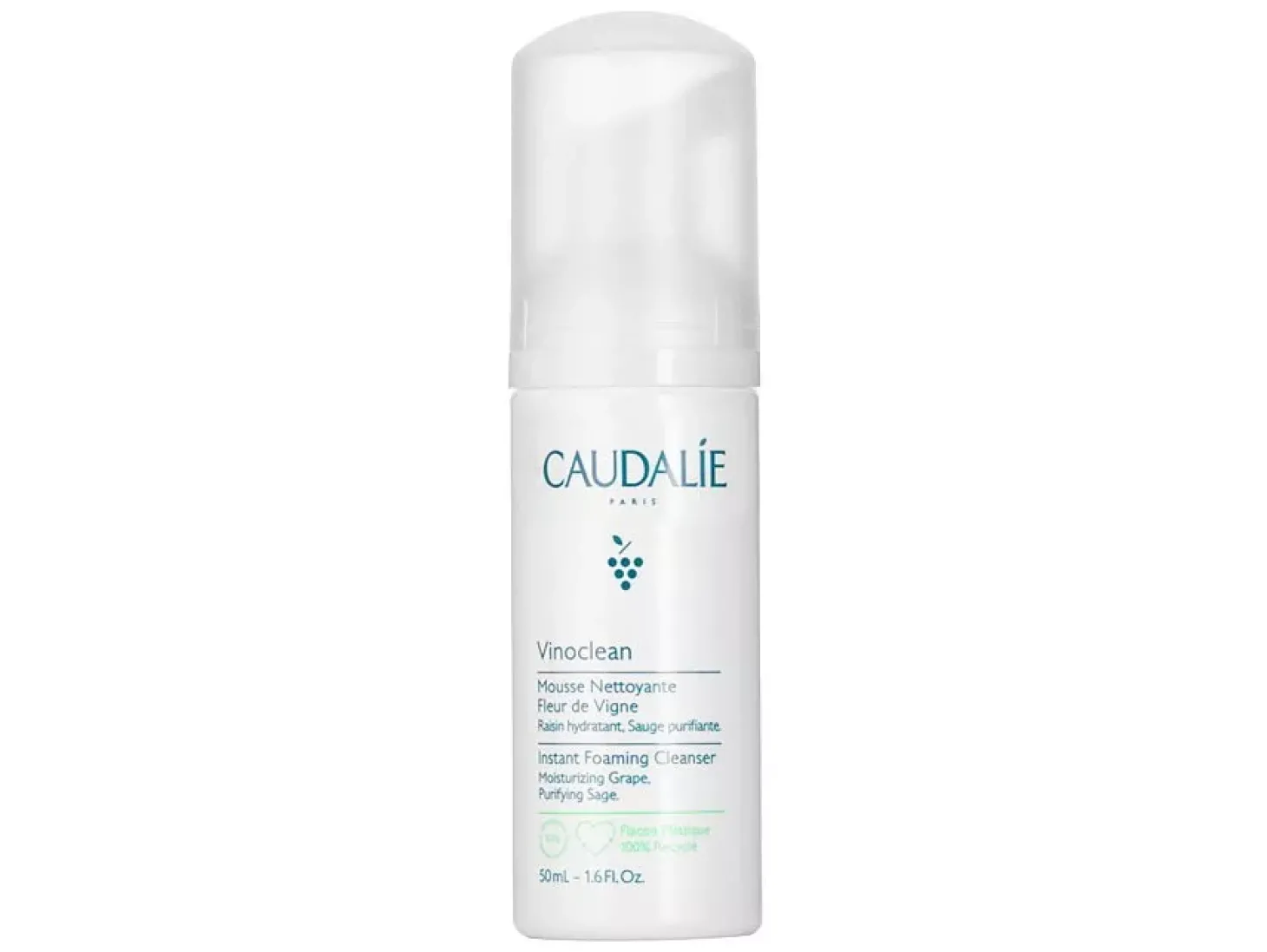Caudalie - Vinoclean - Instant Foaming Cleanser - Pianka Oczyszczająca - 50ml