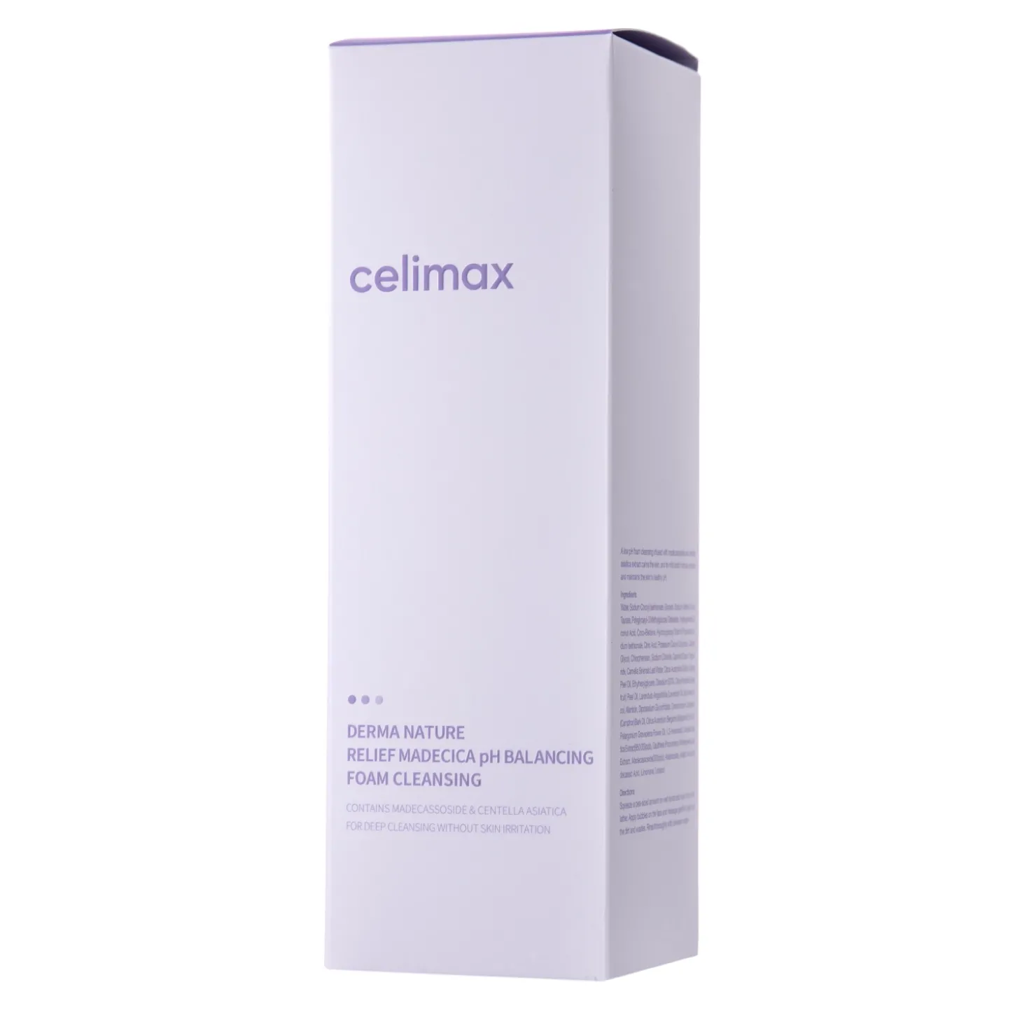 Celimax - Derma Nature Relief Madecicia pH Balancing Foam Cleansing - Myjąca pianka do Twarzy - 150ml