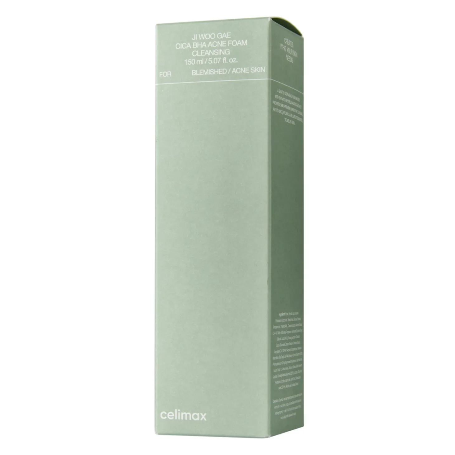Celimax - Ji.Woo.Gae Cica BHA Acne Foam Cleansing - Oczyszczająca Pianka dla Skóry Trądzikowej - 150ml