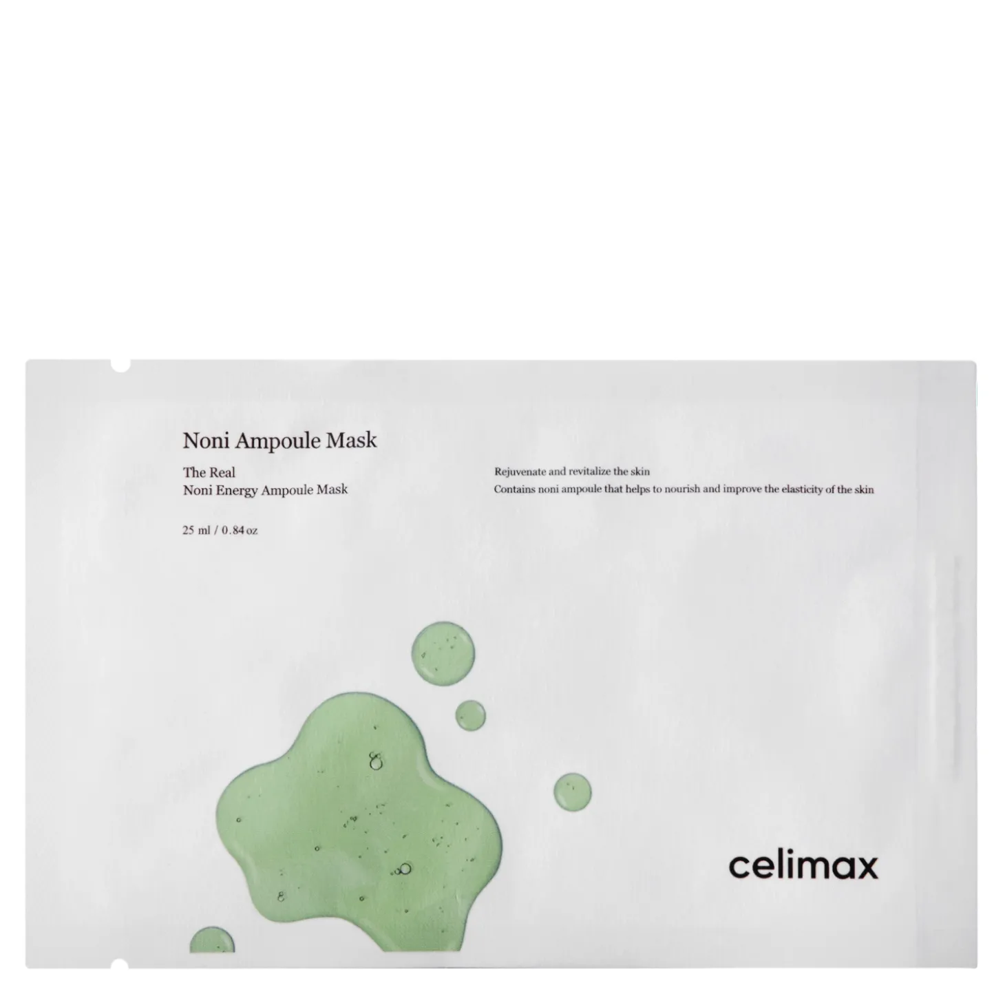 Celimax - The Real Noni Energy Ampoule Mask - Maska w Płachcie z Ekstraktem z Morwy Indyjskiej - 1szt