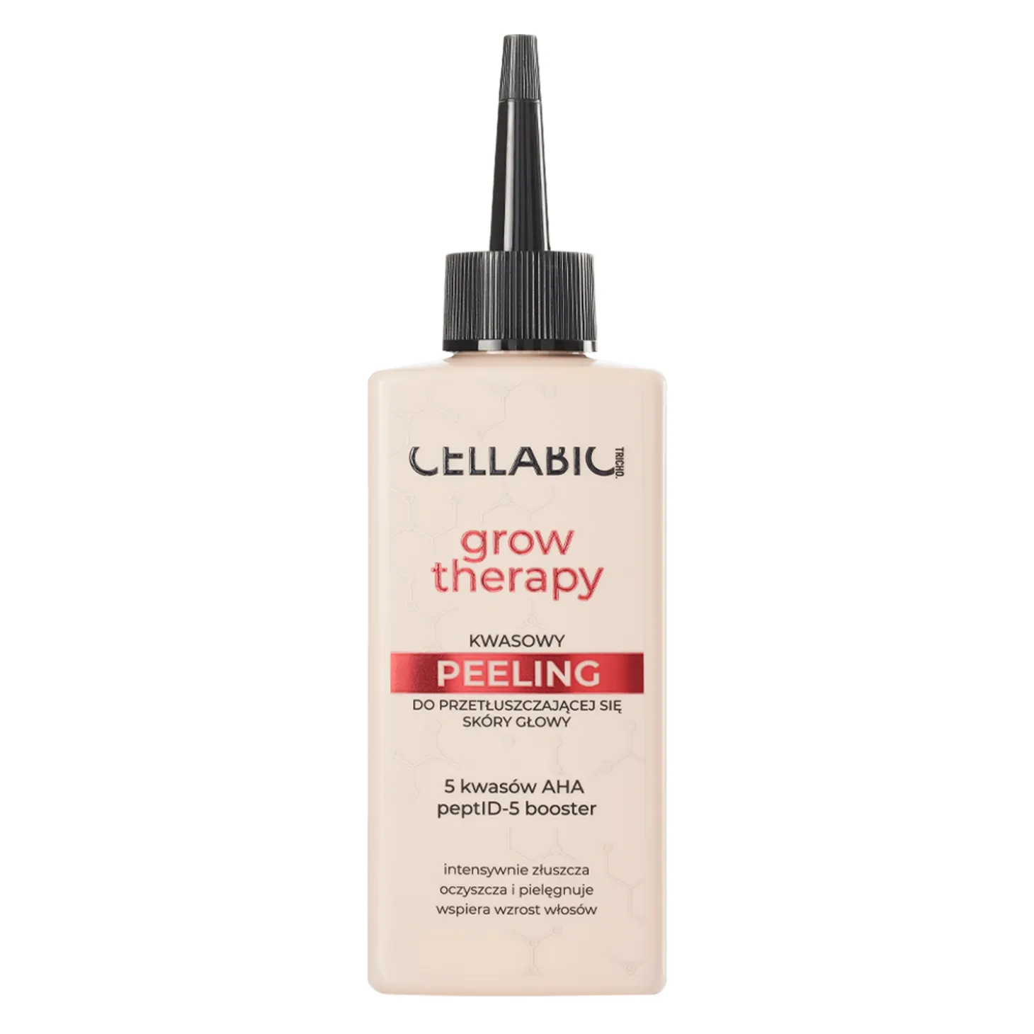 Cellabic Tricho - Grow Therapy Woman - Kwasowy Peeling do Przetłuszczającej się Skóry Głowy - 150ml