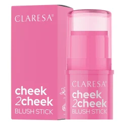 Claresa - Cheek 2 Cheek - Róż w Sztyfcie - 01 Candy Pink - 6g