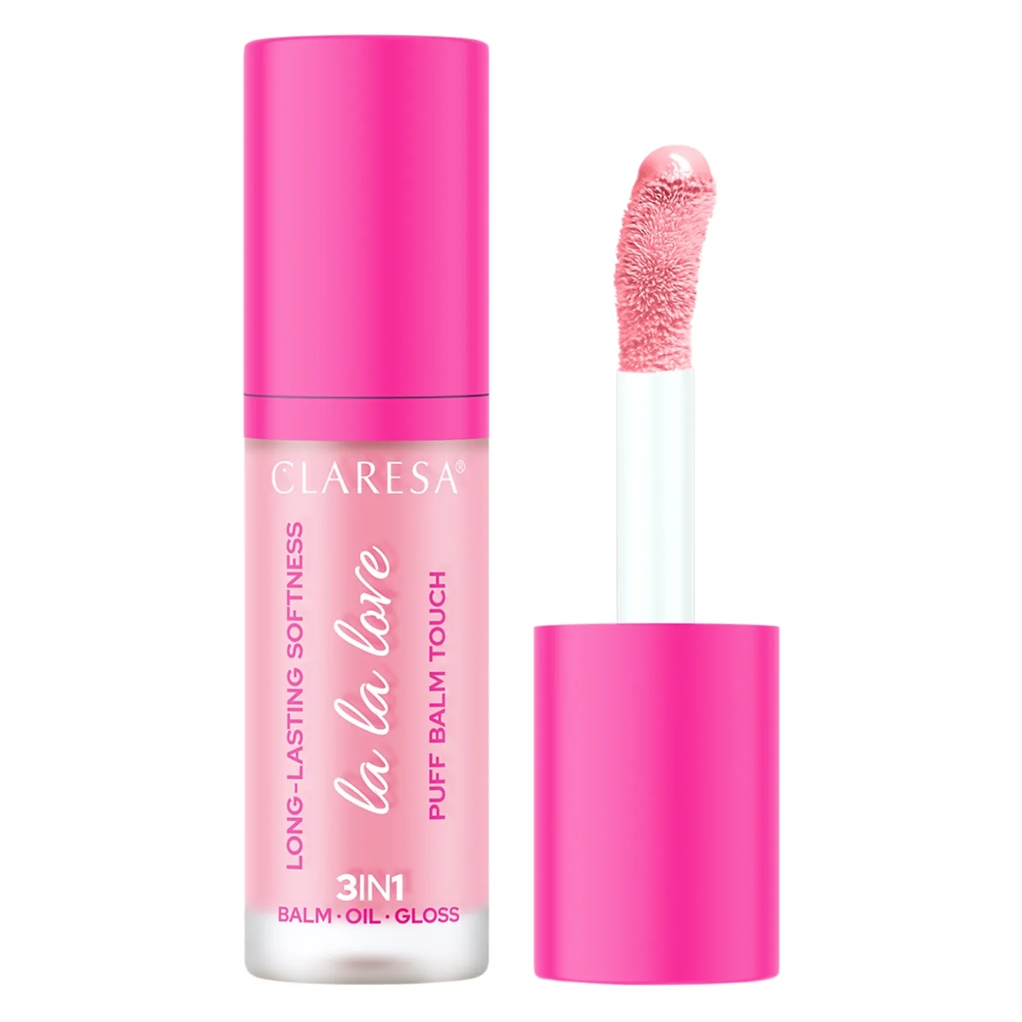 Claresa - Creamy Lip Oil La La Love - Kremowy Olejek do Ust - 02 Marry You - 7g