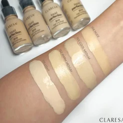 Claresa - Liquid Perfection - Korektor i Podkład Kryjący 2w1 - 101 Light - 18g