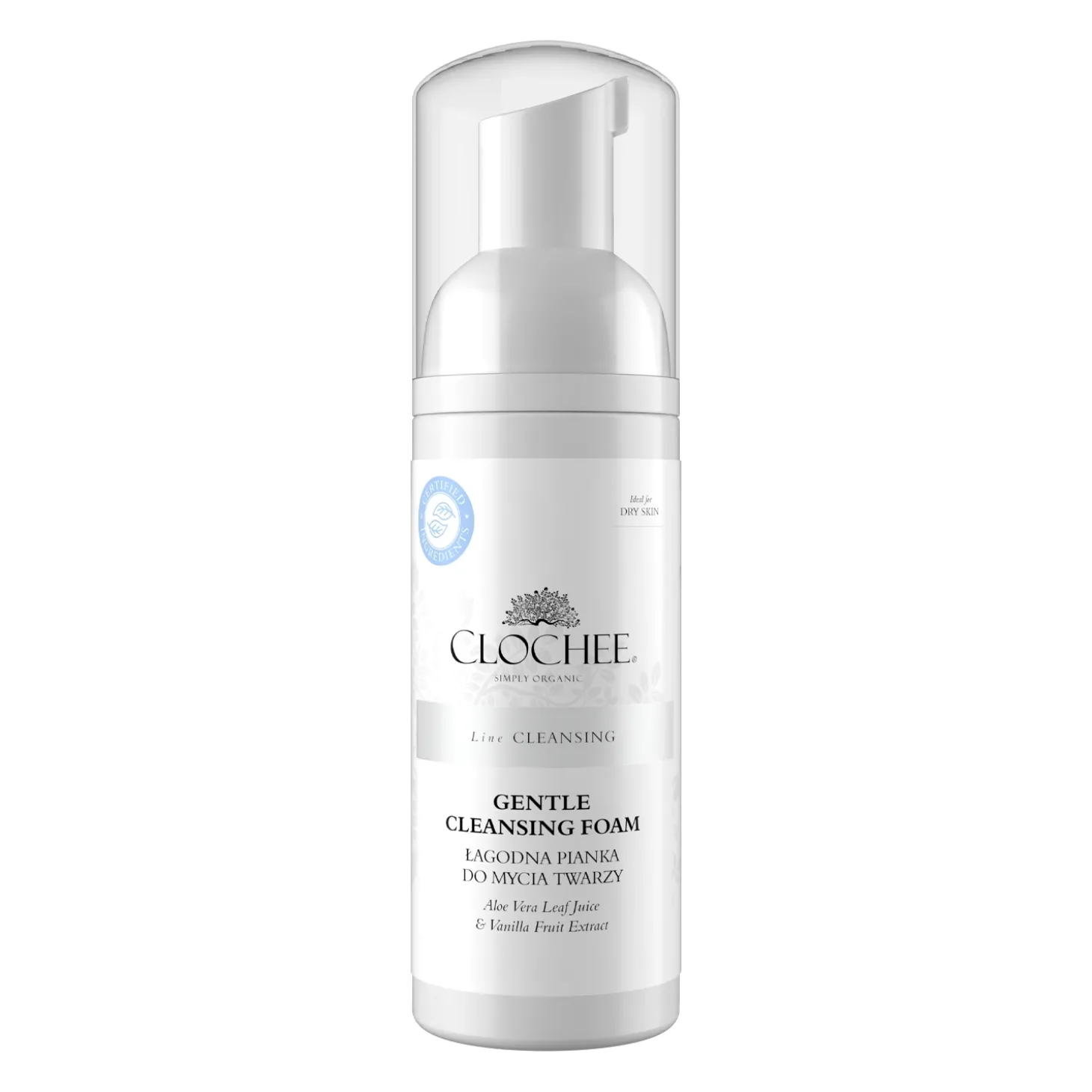 Clochee - Gentle Cleansing Foam - Łagodząca Pianka do Mycia Twarzy - 150ml