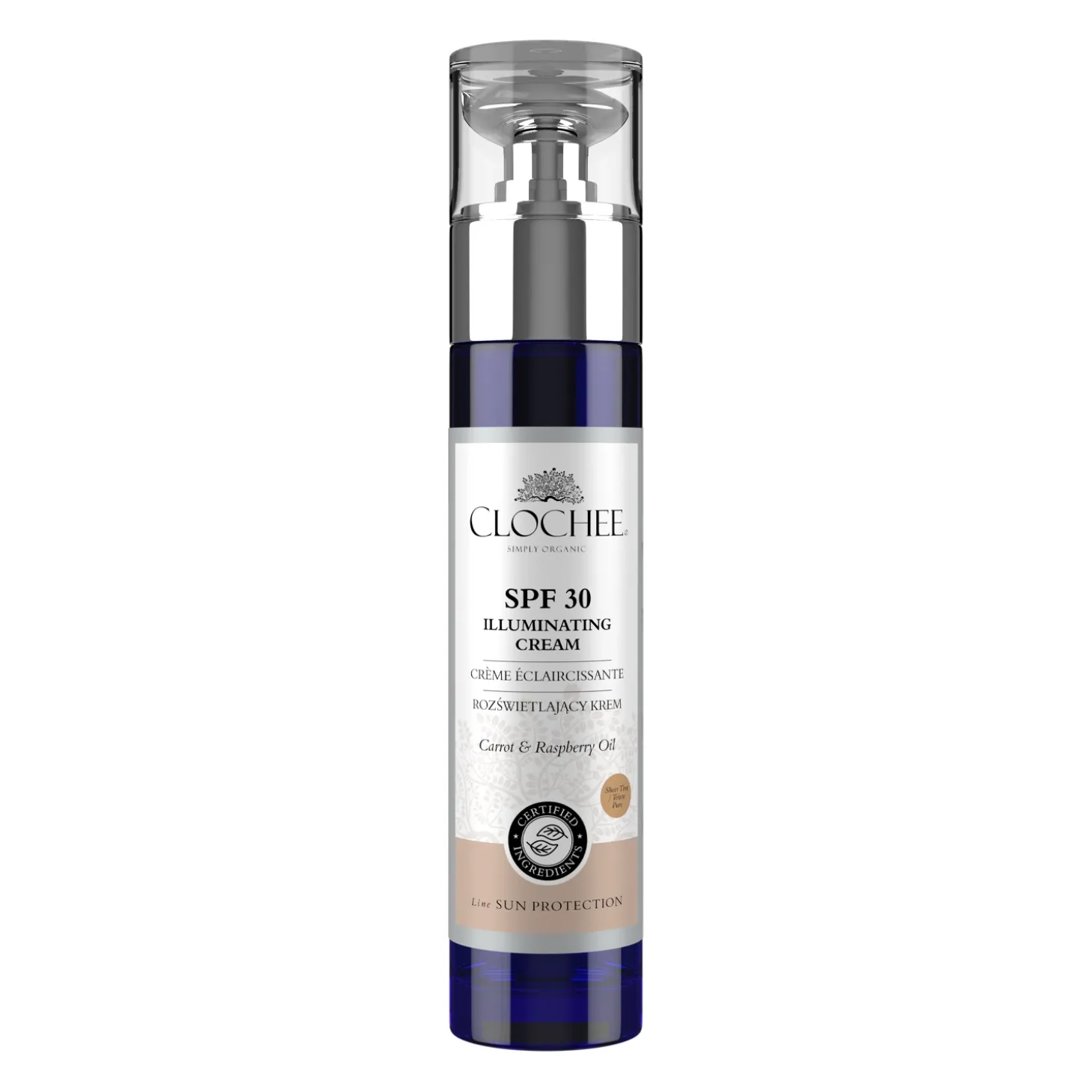 Clochee - Illuminating Cream SPF30 - Rozświetlający Krem z Filtrem Przeciwsłonecznym - 50ml