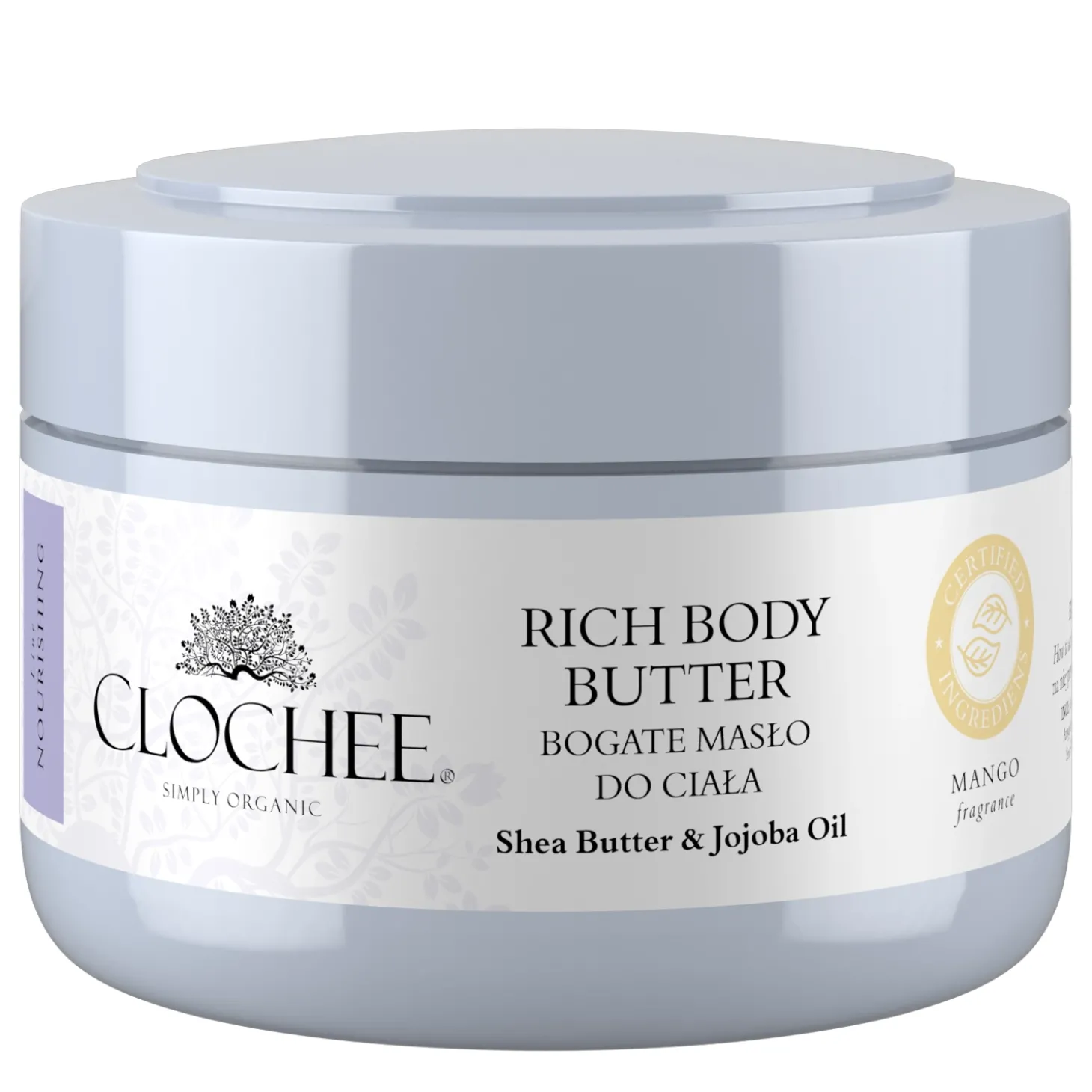 Clochee - Rich Body Butter - Bogate Masło do Ciała - Mango - 250ml