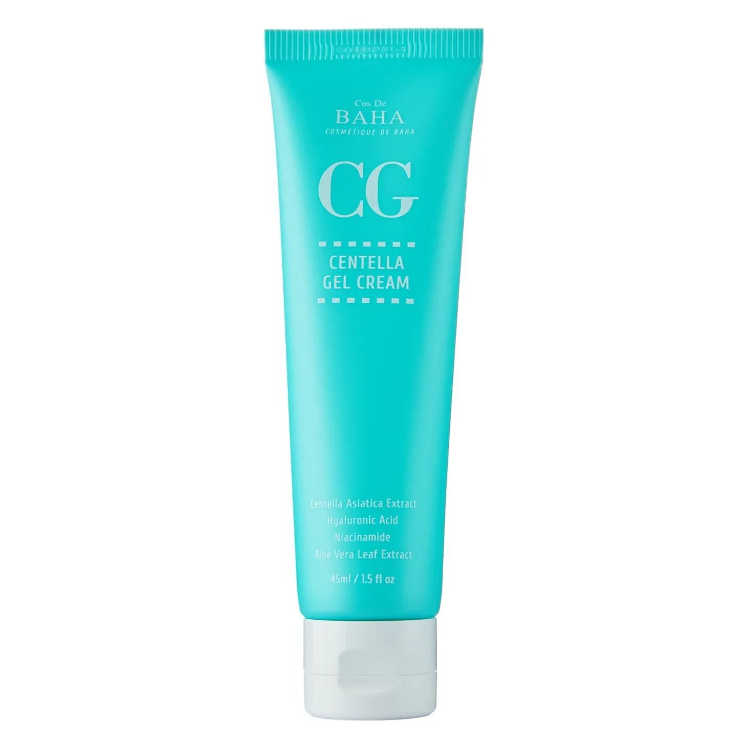 Cos De BAHA - CG Centella Gel Cream - Kojący Krem do Twarzy z Wyciągiem z Wąkroty Azjatyckiej - 45ml