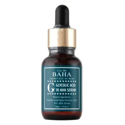 Cos De BAHA - G Glycolic Acid 10 AHA Serum - Złuszczające Serum do Twarzy z Kwasem Glikolowym - 30ml