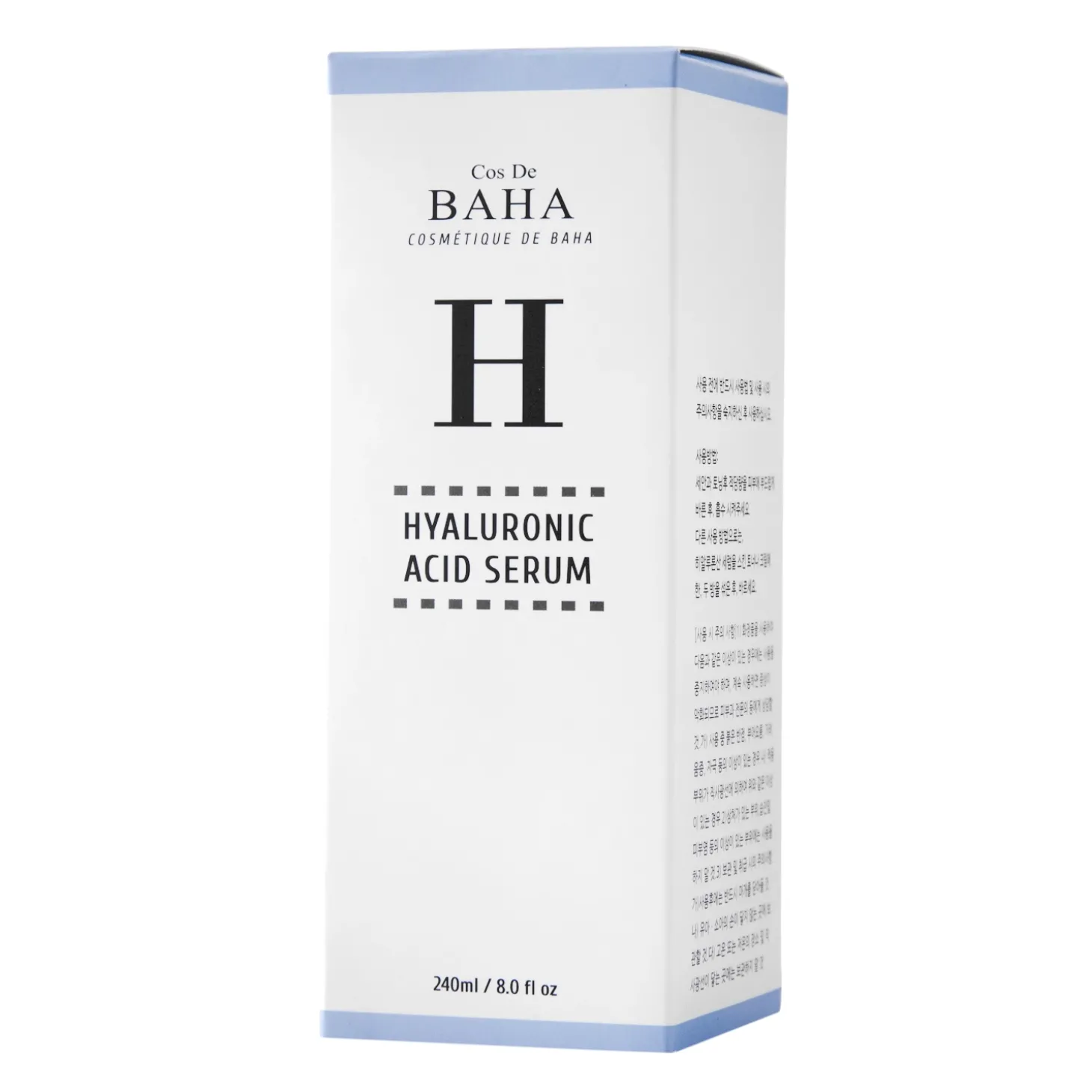 Cos De BAHA - H Hyaluronic Acid Serum Jumbo - Serum z Kwasem Hialuronowym - 240ml