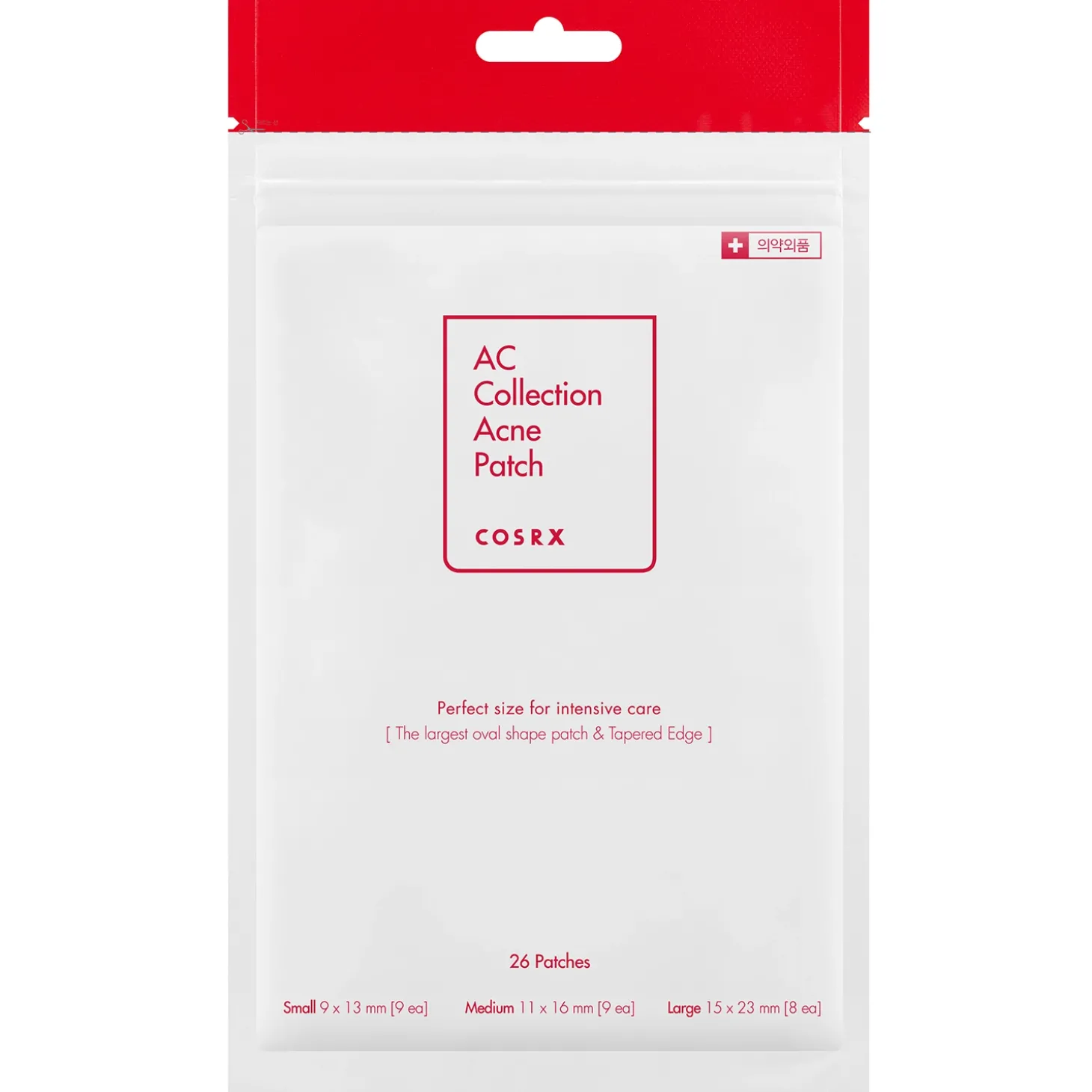 COSRX - AC Collection Acne Patch - Gojące Plastry na Wypryski z Ekstraktem z Wąkroty Azjatyckiej - 26szt