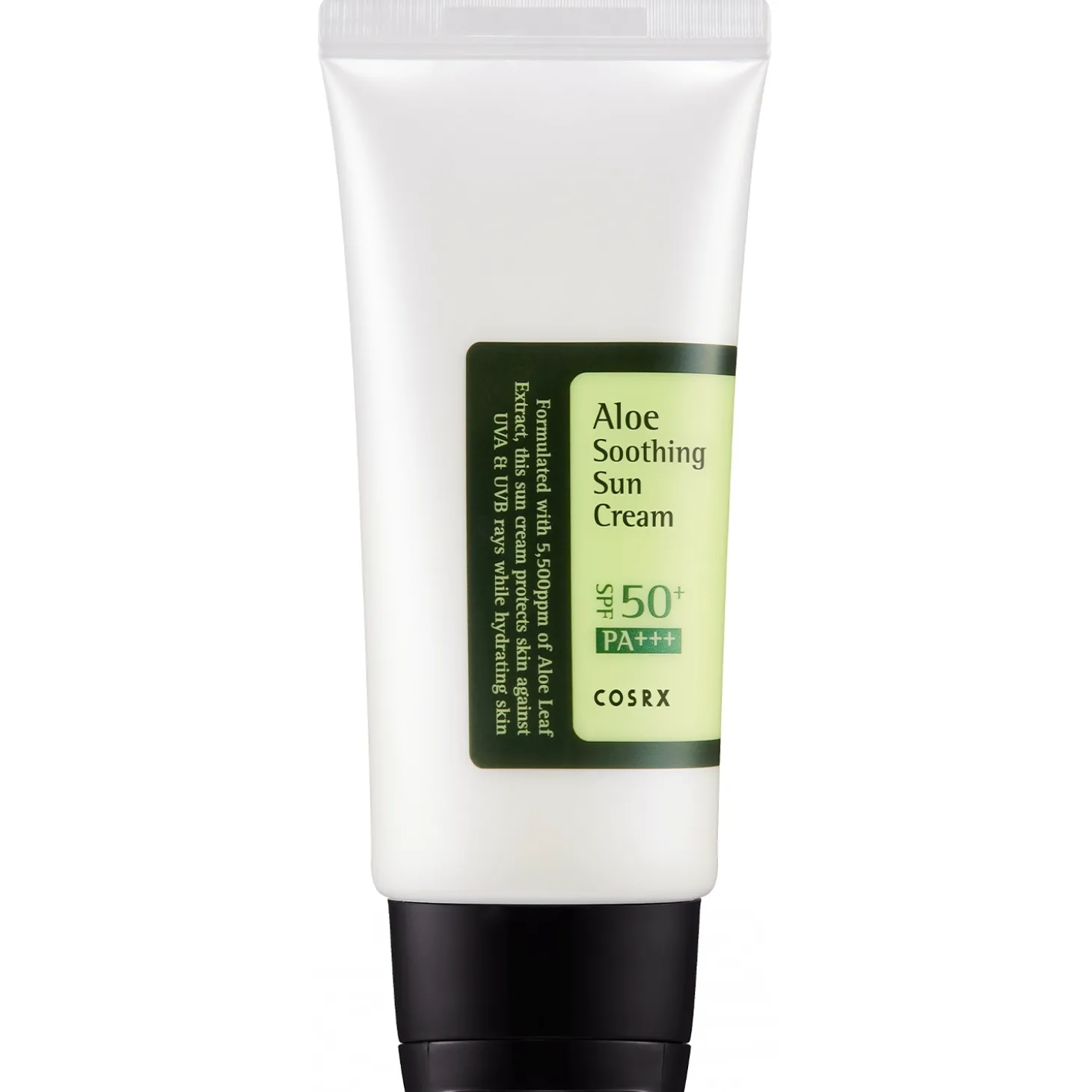 COSRX - Aloe Soothing Sun Cream SPF50+/PA+++ - Nawilżający Krem z Filtrem Przeciwsłonecznym - 50ml