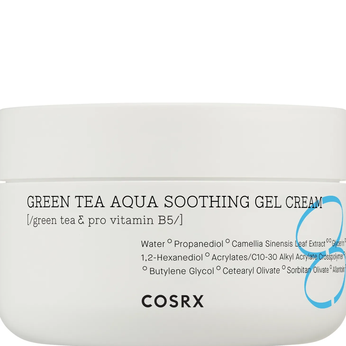 COSRX - Hydrium Green Tea Aqua Soothing Gel Cream - Łagodzący Krem z Wyciągiem z Zielonej Herbaty - 50ml