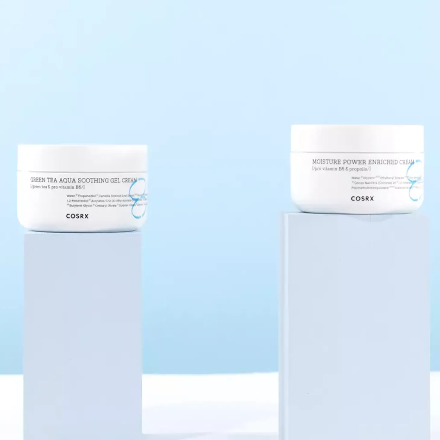 COSRX - Hydrium Green Tea Aqua Soothing Gel Cream - Łagodzący Krem z Wyciągiem z Zielonej Herbaty - 50ml