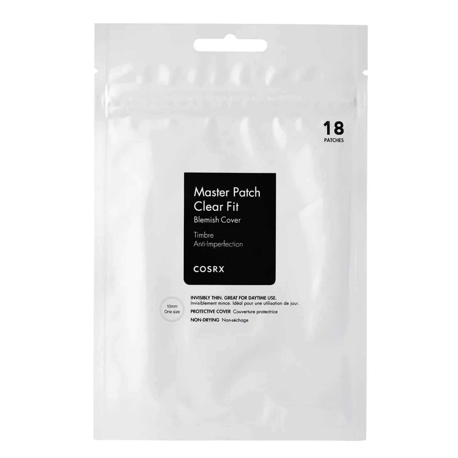 COSRX - Master Patch Clear Fit - Maskujące Plastry na Wypryski - 18szt