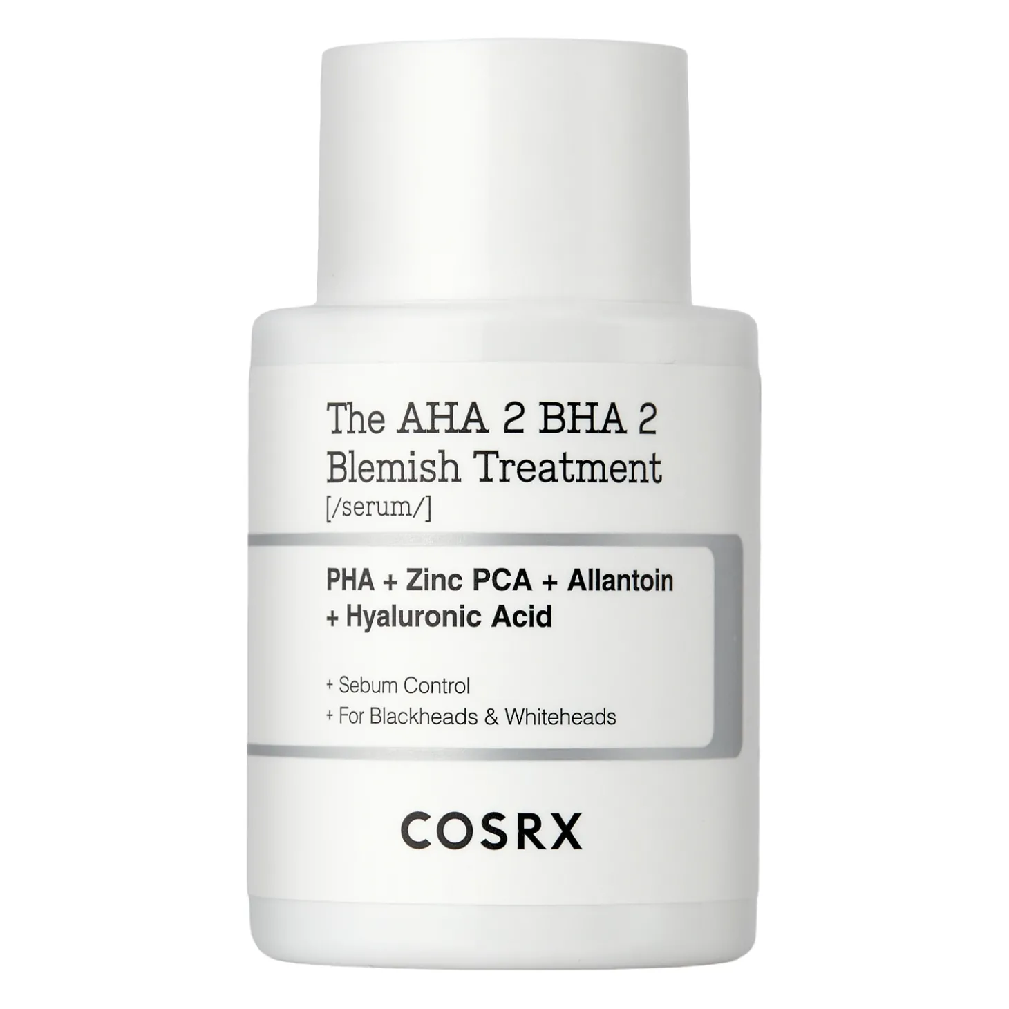 COSRX - The AHA 2 BHA 2 Blemish Treatment Serum - Serum z Kwasami AHA BHA PHA - 50g