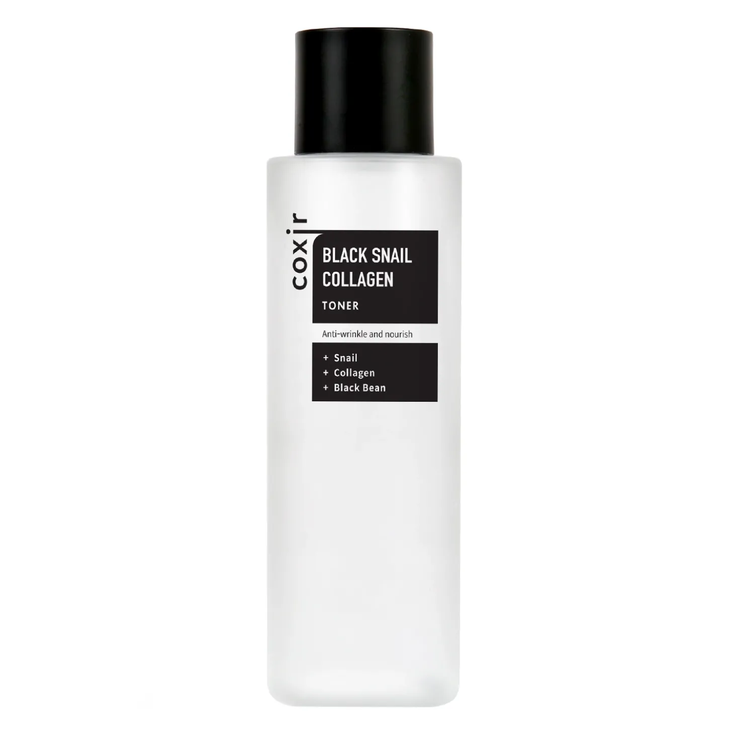 Coxir - Black Snail Collagen Toner - Przeciwzmarszczkowy Tonik do Twarzy ze Śluzem Ślimaka - 150ml