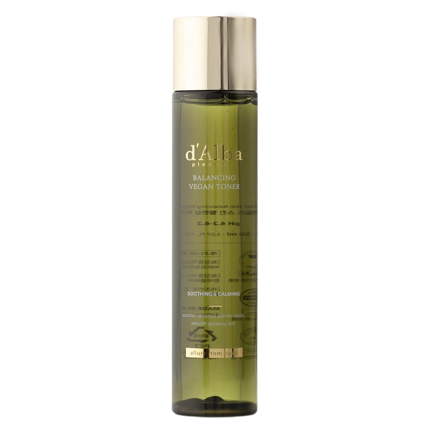 d'Alba - Mild Skin Balancing Vegan Toner - Nawilżająco - Kojący Tonik do Twarzy - 150ml