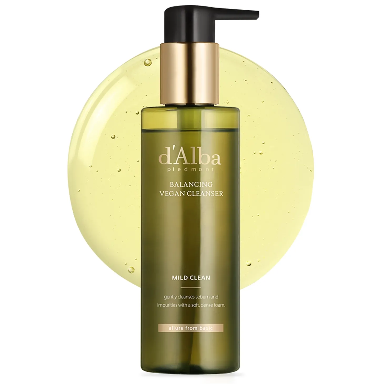 d'Alba - Mild Skin Balancing Vegan Cleanser - Nawilżająco-Kojący Żel do Mycia Twarzy - 200ml